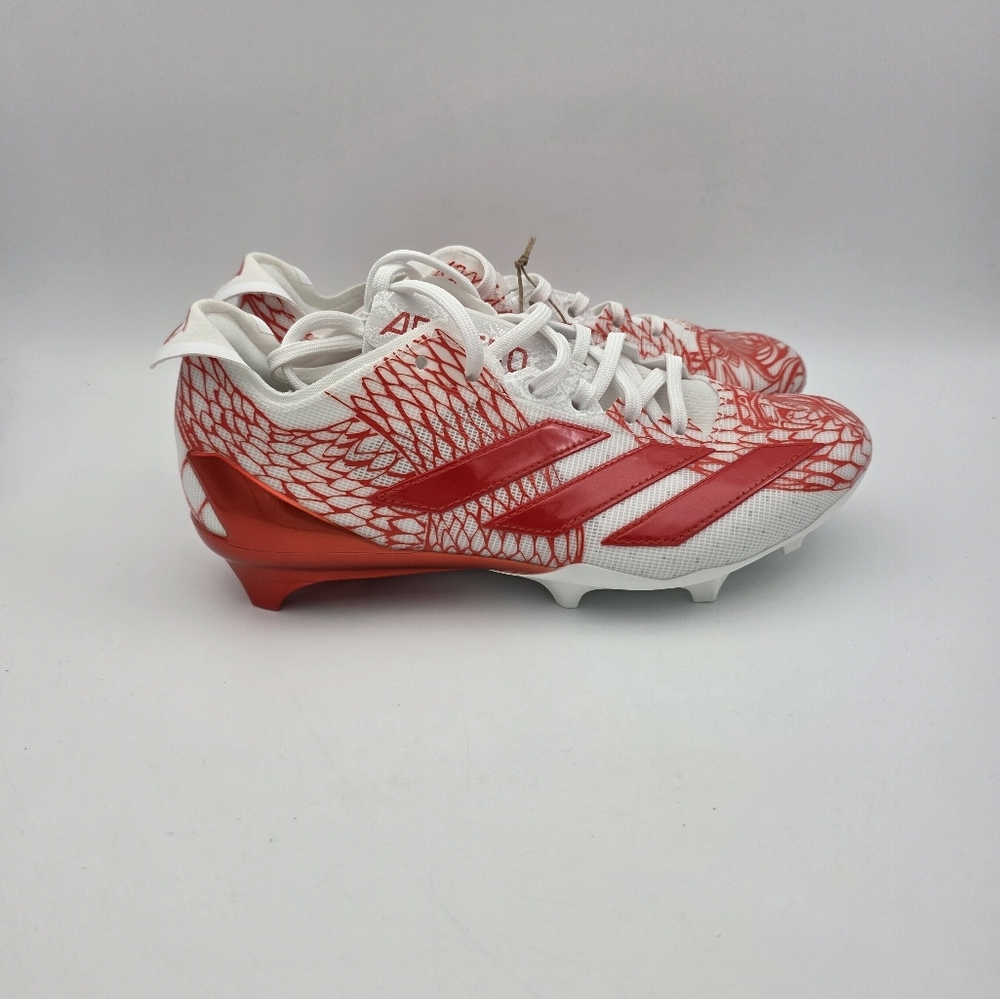 Adidas Adizero Electric 2 'Collegiate Orange White' Football Cleats